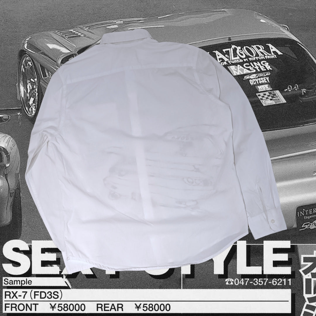 SEXYSTYLE RX7 - HANDBEMALTES HEMD